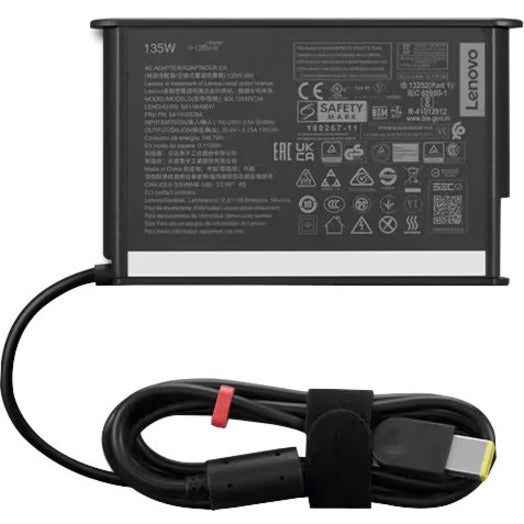 Lenovo ThinkCentre 135W AC Adapter Gen 2 - 135 W - 120 V AC, 230 V AC Input - Black