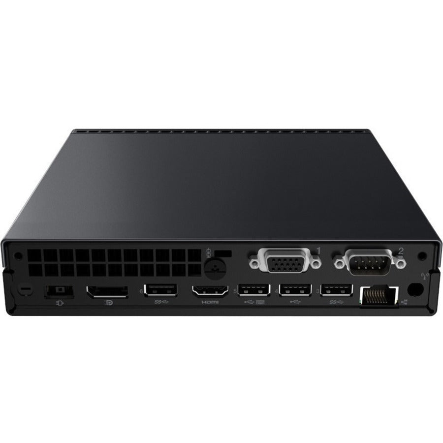 Lenovo ThinkCentre M60e 11LV008RUS Desktop Computer - Intel Core i5 10th Gen i5-1035G1 - 16 GB - 256 GB SSD - Tiny - Black