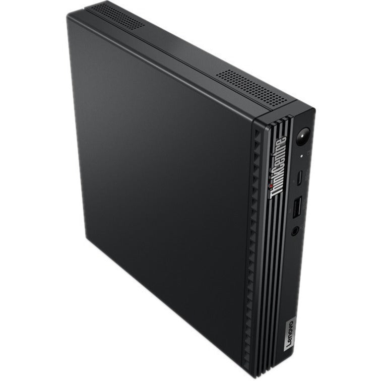 Lenovo ThinkCentre M60e 11LV008SUS Desktop Computer - Intel Core i5 10th Gen i5-1035G1 - 8 GB - 256 GB SSD - Tiny - Black