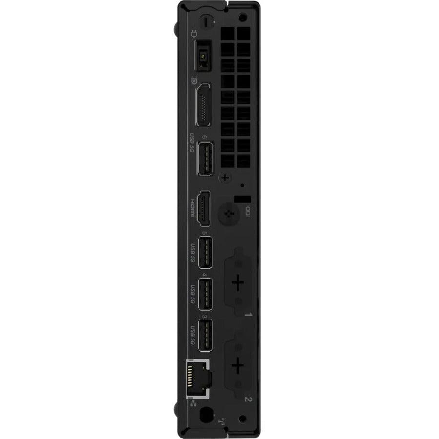 Lenovo ThinkCentre M60q 12C60006US Chromebox - Intel Celeron 7305 Penta-core (5 Core) 1.10 GHz - 4 GB RAM DDR4 SDRAM - 64 GB Flash Memory Capacity - Tiny - Black