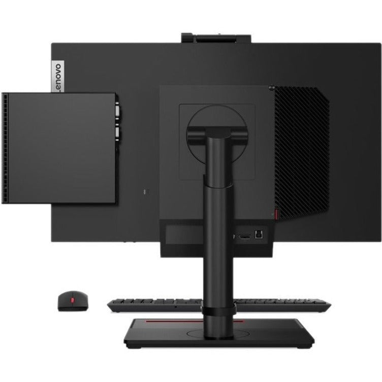 Lenovo ThinkCentre M70q 11DT002EUS Desktop Computer - Intel Core i5 10th Gen i5-10400T - 8 GB - 512 GB SSD - Tiny - Raven Black