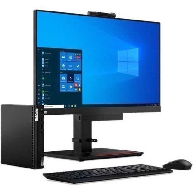 Lenovo ThinkCentre M70q Gen 2 11MY009SUS Desktop Computer - Intel Core i5 11th Gen I5-11400T - 16 GB - 256 GB SSD - Tiny - Black