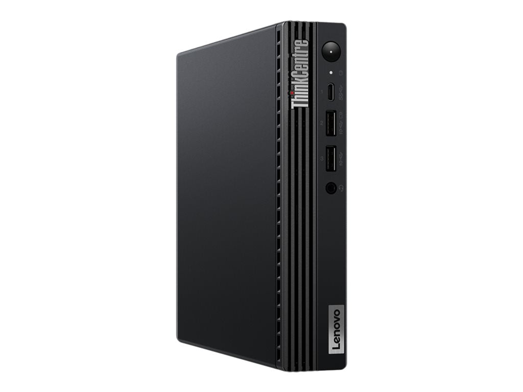 Lenovo ThinkCentre M70q Gen 3 11T3 - Tiny - Core i3 12100T / up to 4.1 GHz - RAM 8 GB - SSD 128 GB - NVMe - UHD Graphics