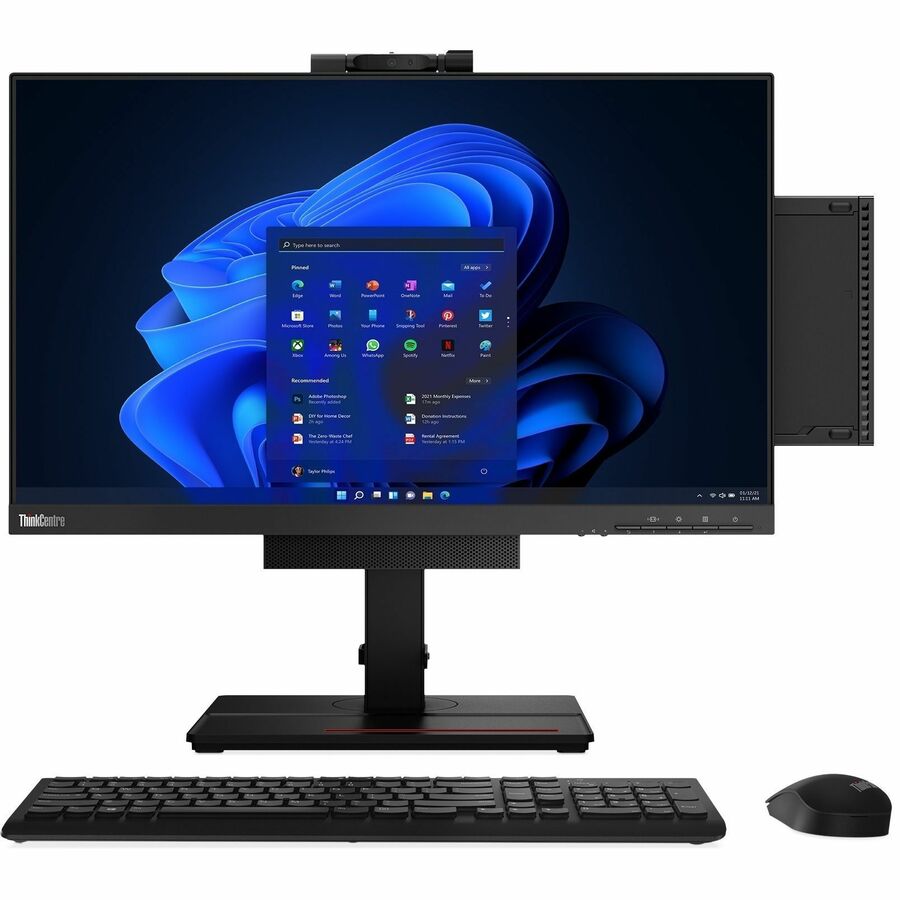 Lenovo ThinkCentre M70q Gen 4 12E30003US Desktop Computer - Intel Core i5 13th Gen