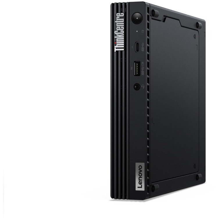 Lenovo ThinkCentre M75q Gen 2 11JN0029US Desktop Computer - AMD Ryzen 3 PRO 5350GE - 8 GB - 128 GB SSD - Tiny - Black