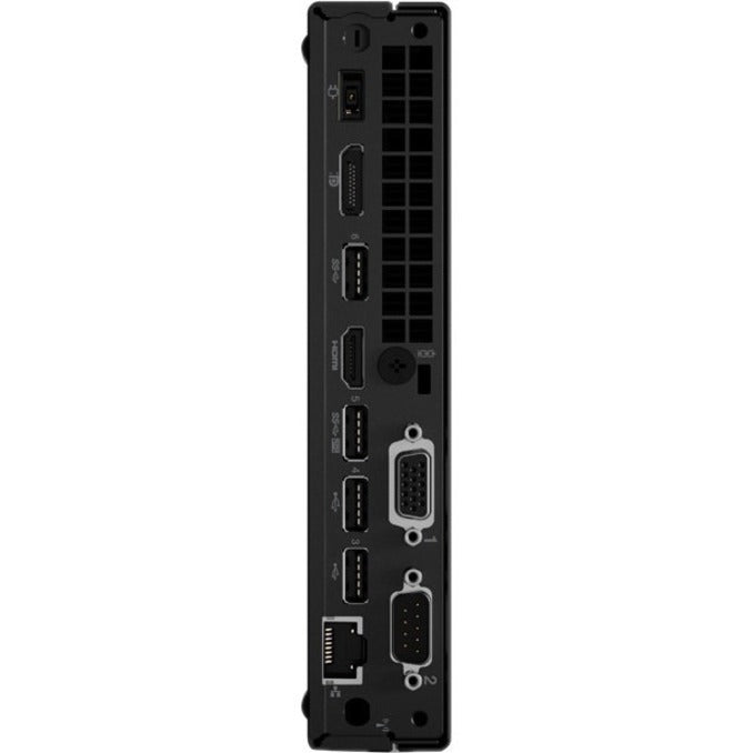 Lenovo ThinkCentre M75q Gen 2 11JN007FUS Desktop Computer - AMD Ryzen 3 PRO 5350GE - 8 GB - 256 GB SSD - Tiny - Black