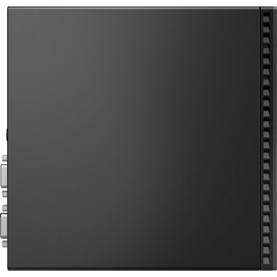 Lenovo ThinkCentre M80q 11DN0097US Desktop Computer - Intel Core i3 10th Gen i3-10100T Quad-core (4 Core) 3 GHz - 8 GB RAM DDR4 SDRAM - 128 GB M.2 PCI Express NVMe 3.0 x2 SSD - Tiny - Black