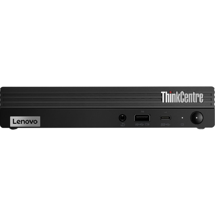 Lenovo ThinkCentre M80q Gen 3 11U1000KUS Desktop Computer - Intel Core i5 12th Gen i5-12500T - vPro Technology - 8 GB - 256 GB SSD - Tiny - Raven Black