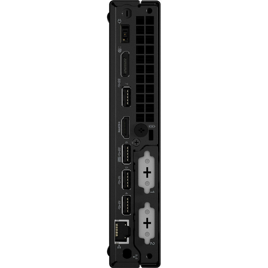 Lenovo ThinkCentre M80q Gen 3 11U1004XUS Desktop Computer - Intel Core i5 12th Gen i5-12500T - 16 GB - 256 GB SSD - Tiny - Black