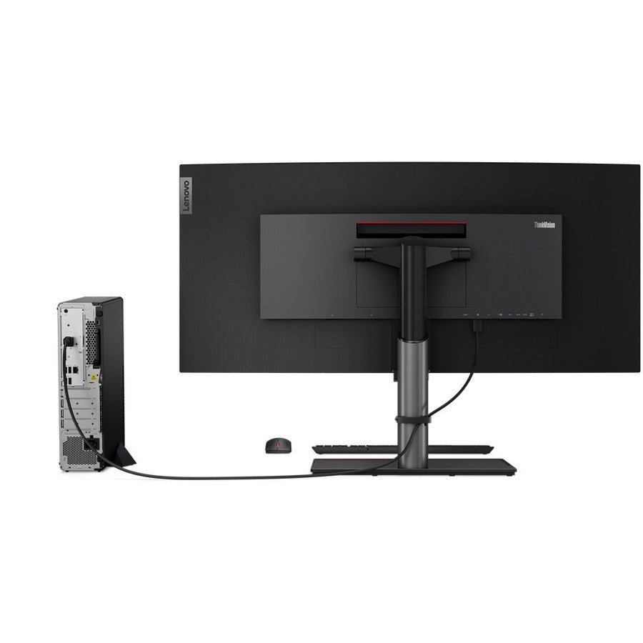 Lenovo ThinkCentre M80s Gen 3 11TG001UUS Desktop Computer - Intel Core i5 12th Gen i5-12500 - vPro Technology - 16 GB - 256 GB SSD - Small Form Factor - Black