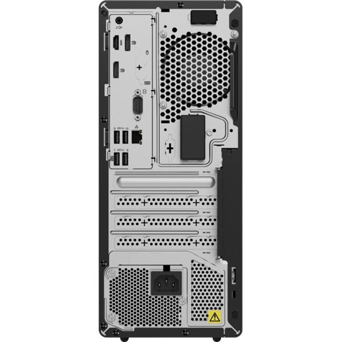 Lenovo ThinkCentre M80t Gen 3 11TE0008US Desktop Computer - Intel Core i7 12th Gen i7-12700 Dodeca-core (12 Core) 2.10 GHz - 16 GB RAM DDR5 SDRAM - Tower - Raven Black