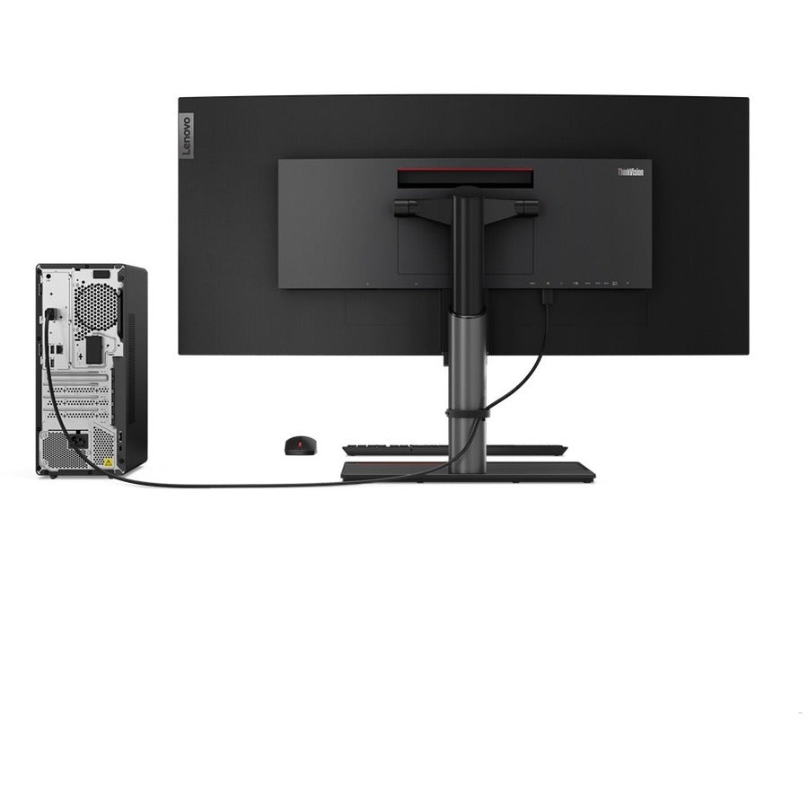 Lenovo ThinkCentre M80t Gen 3 11TE001DUS Desktop Computer - Intel Core i7 12th Gen i7-12700 - vPro Technology - 16 GB - 512 GB SSD - Tower - Black