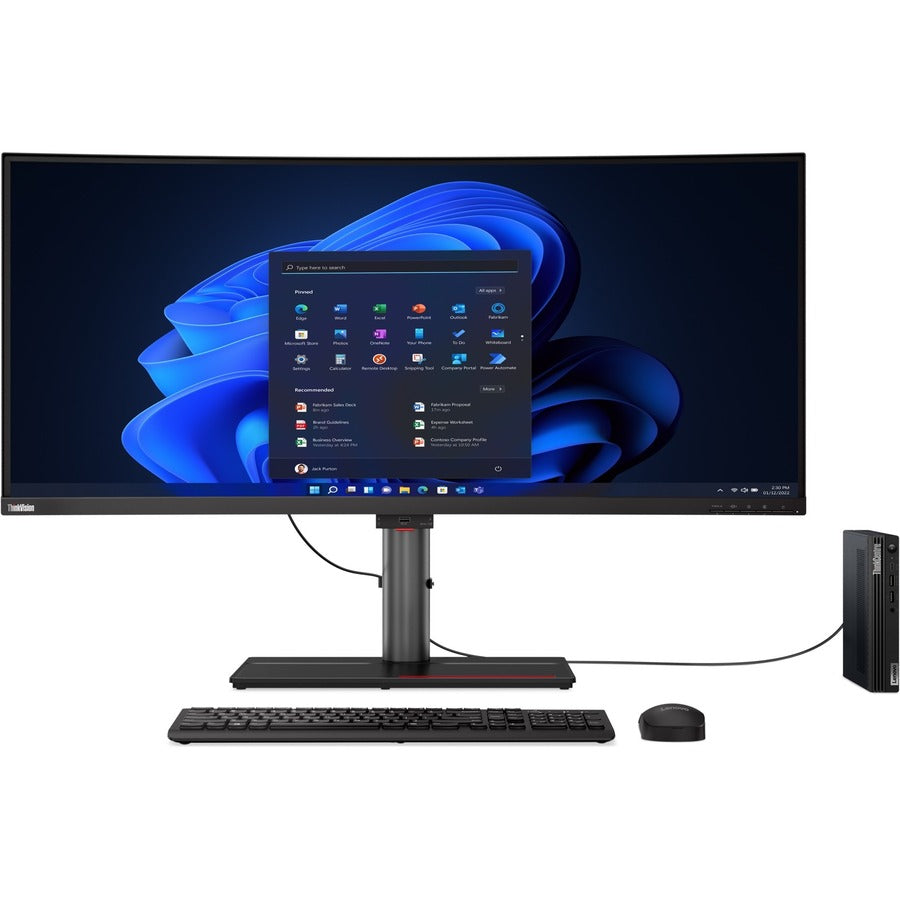 Lenovo ThinkCentre M90q Gen 3 11U5005JUS Desktop Computer - Intel Core i5 12th Gen i5-12500 - 8 GB - 256 GB SSD - Tiny - Black