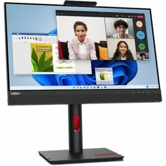 Lenovo ThinkCentre Tiny-In-One 24" Class Webcam LED Touchscreen Monitor - 16:9 - 4 ms 12NBGAR1US