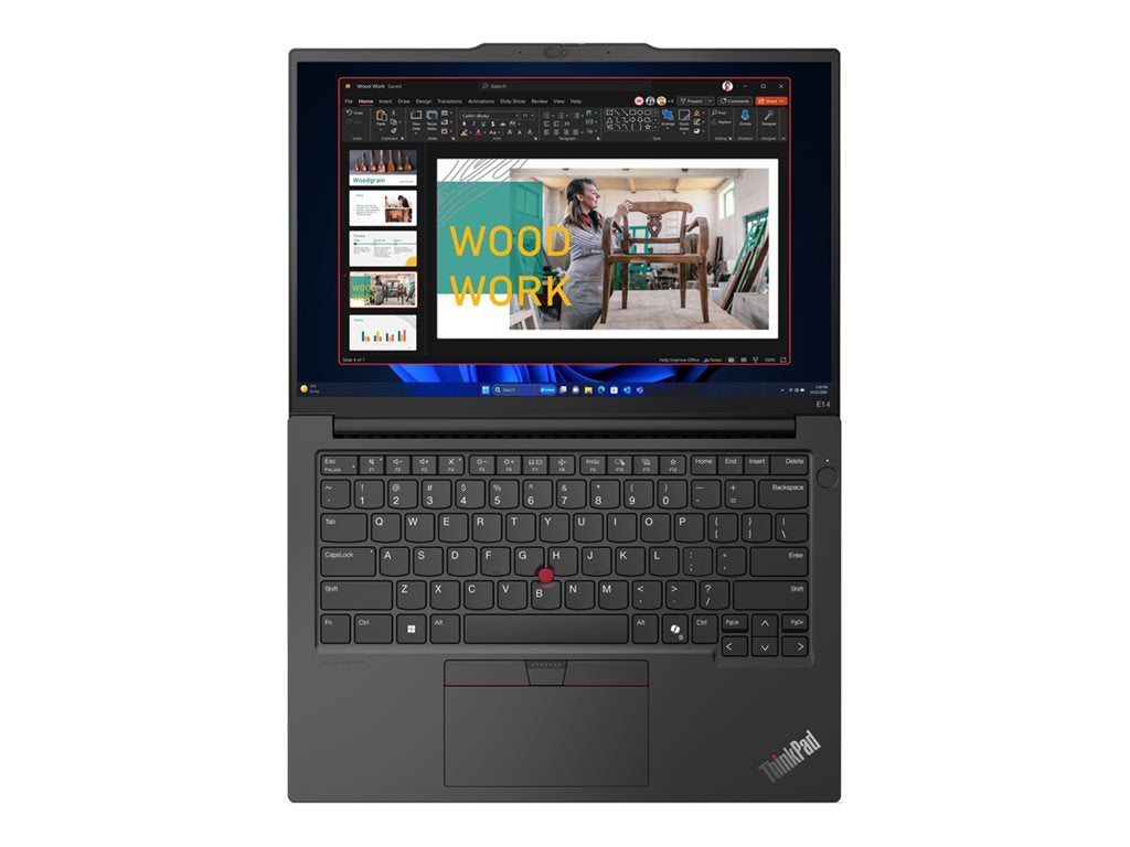 Lenovo ThinkPad E14 Gen 6 21M7 - 180-degree hinge design - Intel Core Ultra 5 - 125U / up to 4.3 GHz - Win 11 Pro - Intel Graphics 21M70004US