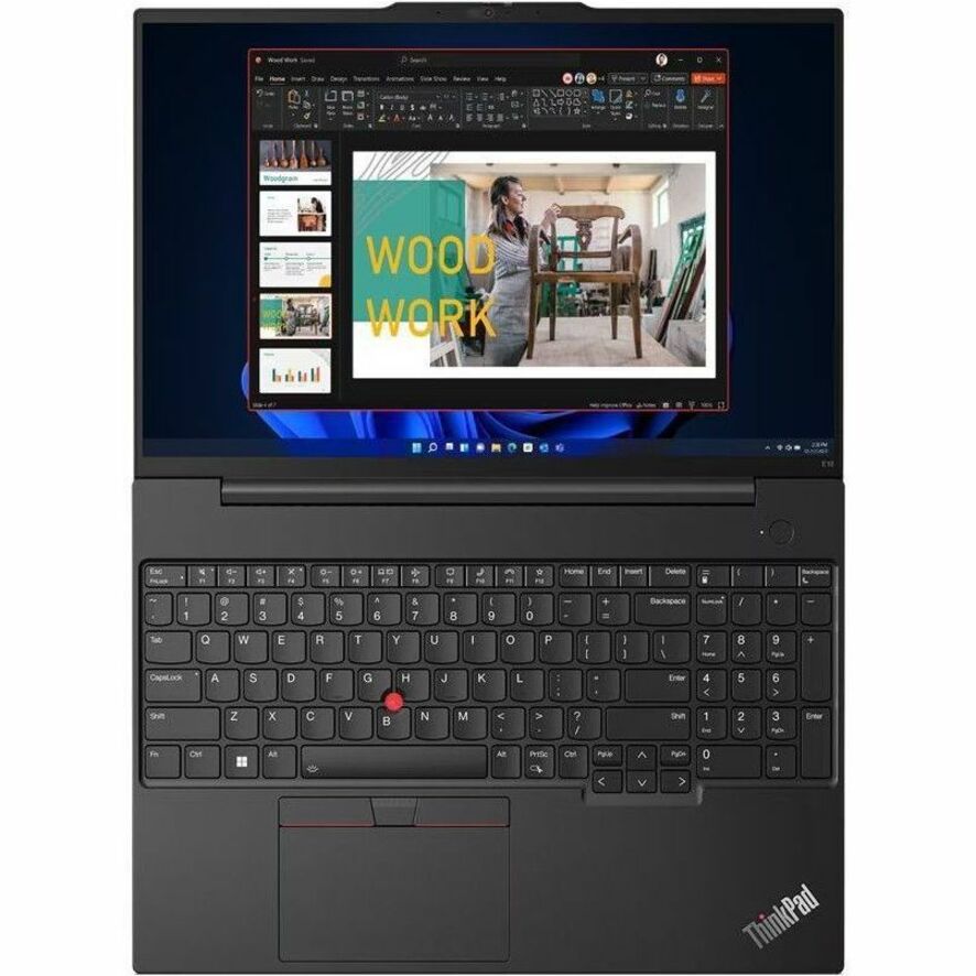 Lenovo ThinkPad E16 Gen 1 21JN0073US 16" Notebook - WUXGA - 1920 x 1200 - Intel Core i7