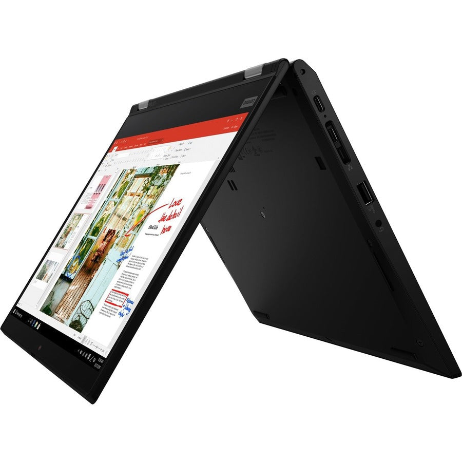 Lenovo ThinkPad L13 Yoga Gen 2 21AD0029US 13.3 Touchscreen Convertible 2 in 1 Notebook - Full HD - AMD Ryzen 7 PRO 5850U - 16 GB - 512 GB SSD - English (US) Keyboard - Glossy Black"