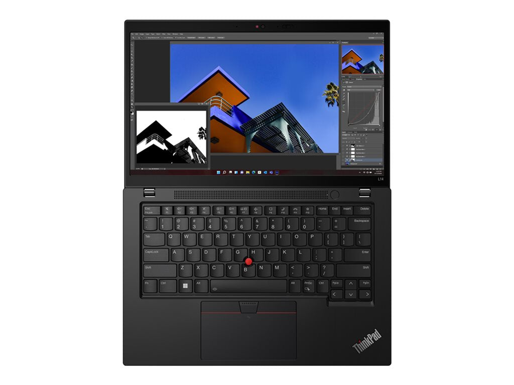 Lenovo ThinkPad L14 Gen 4 21H1 - 180-degree hinge design - Intel Core i5 - 1345U / up to 4.7 GHz - vPro Enterprise - Win 11 Pro 21H1005PUS