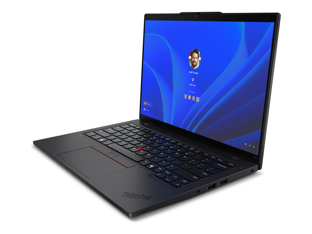 Lenovo ThinkPad L14 Gen 5 21L1 - 180-degree hinge design - Intel Core Ultra 7 - 155U / up to 4.8 GHz - Win 11 Pro - Intel Graphics 21L1001TUS