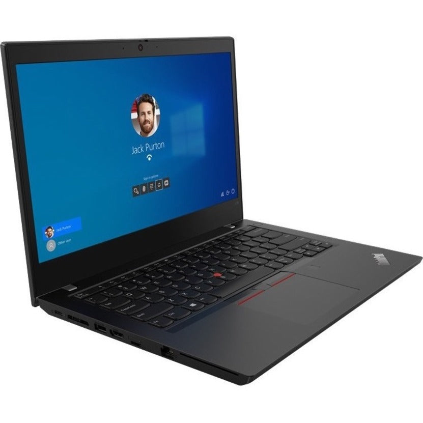 Lenovo ThinkPad L14 Gen2 20X100GEUS 14 Notebook - Full HD - 1920 x 1080 - Intel Core i7 11th Gen i7-1165G7 Quad-core (4 Core) 2.8GHz - 16GB Total RAM - 512GB SSD - Black - no ethernet port - not compatible with mechanical docking stations