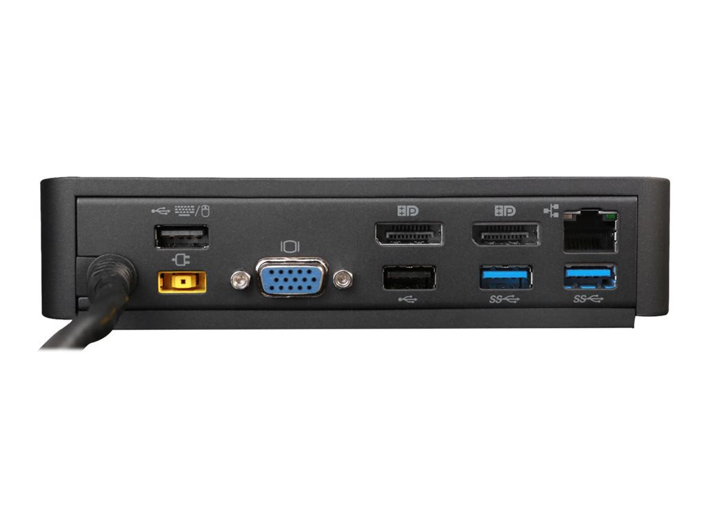 Lenovo ThinkPad OneLink+ Dock - Port replicator - VGA, 2 x DP