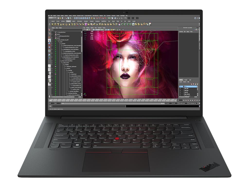 Lenovo ThinkPad P1 Gen 5 21DD - 180-degree hinge design - Intel Core i9 - 12900H / up to 5 GHz - Win 10 Pro 64-bit