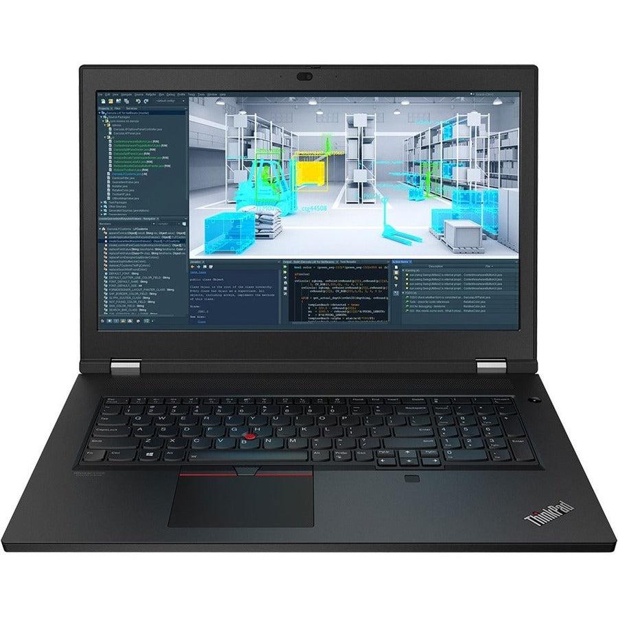 Lenovo ThinkPad P17 Gen 1 20SQS3DN00 17.3" Mobile Workstation - 4K UHD - 3840 x 2160 - Intel Core i9 10th Gen i9-10885H Octa-core (8 Core) 2.40 GHz - 128 GB Total RAM - 1 TB SSD - Black