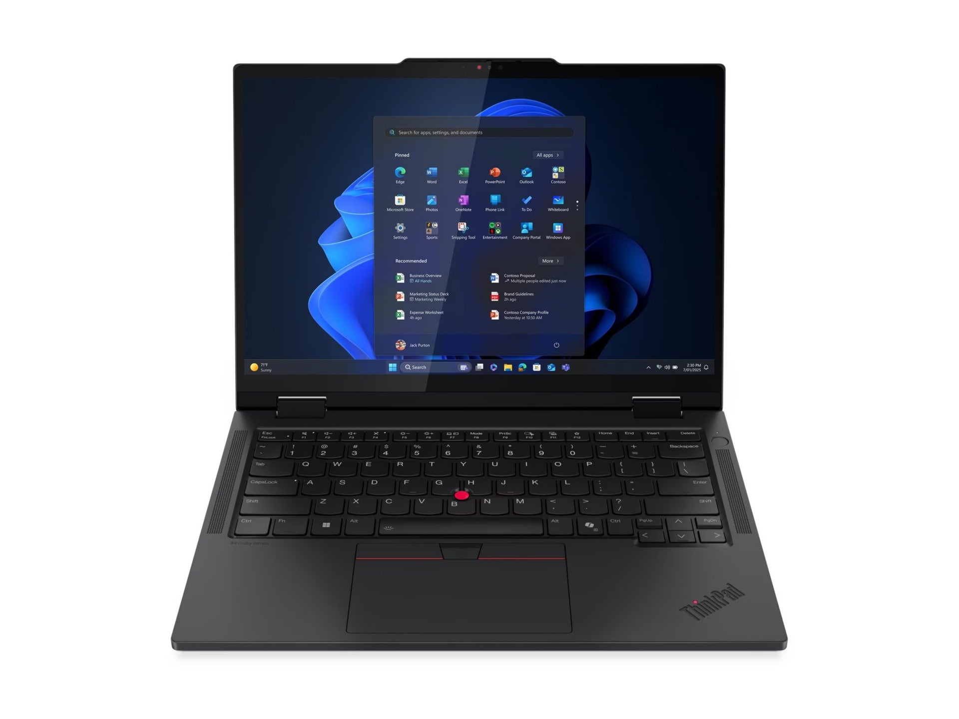 Lenovo ThinkPad T14s 2-in-1 G1 Laptop Intel Core Ultra 7 255U 12MB Cache