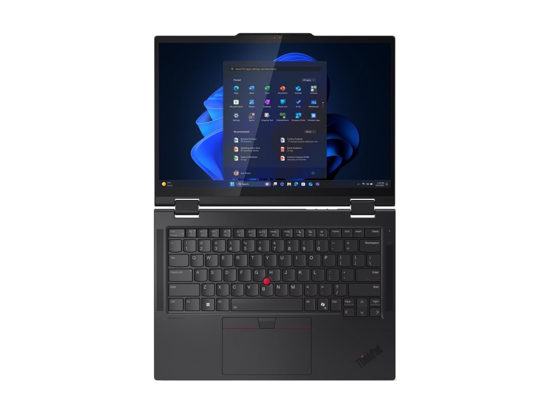 Lenovo ThinkPad T14s 2-in-1 G1 Laptop Intel Core Ultra 7 255U 12MB Cache