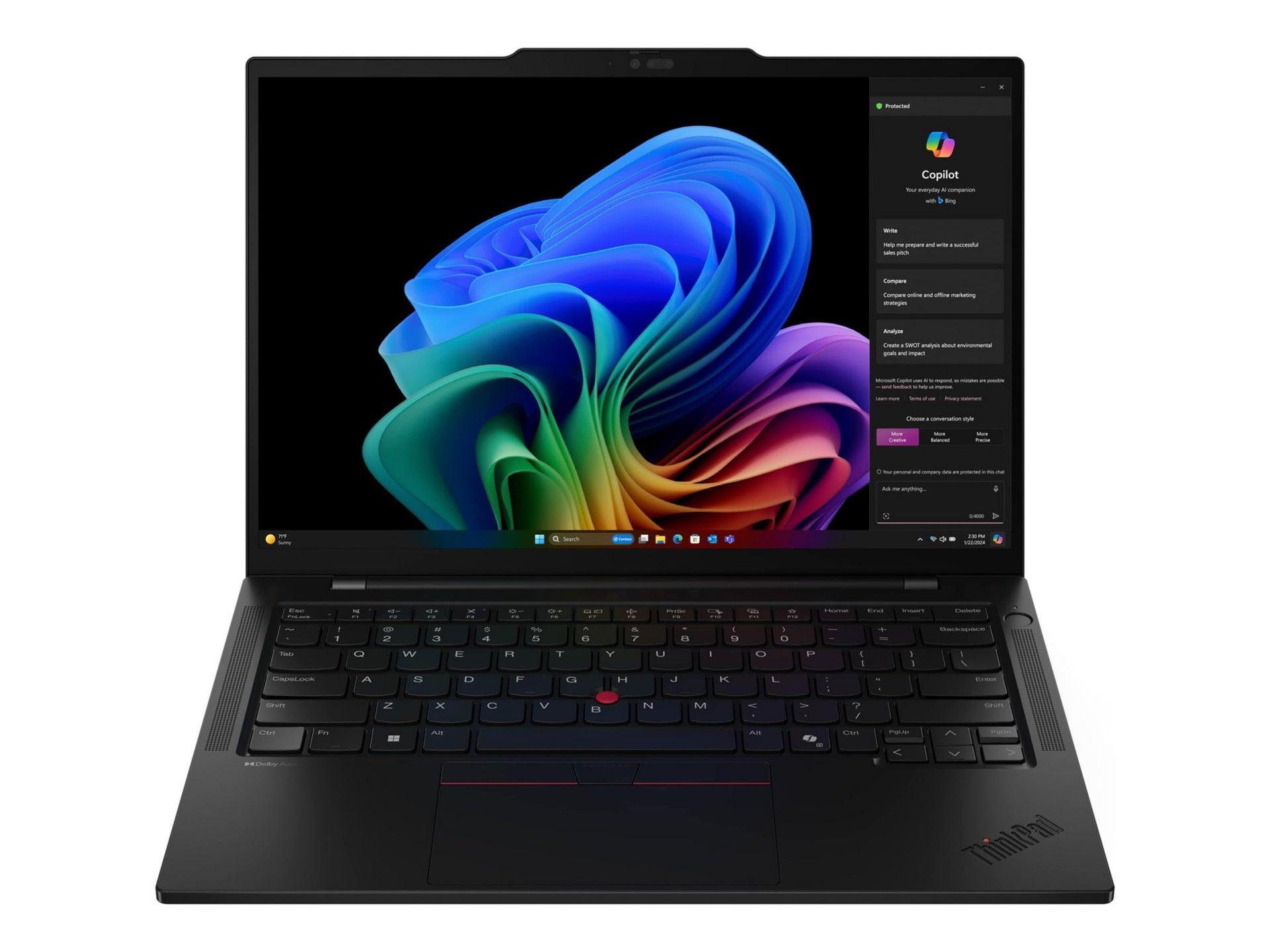 Lenovo ThinkPad T14s G6 14" Touchscreen Laptop Intel Core Ultra 7 268V vPro