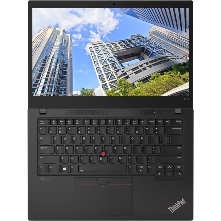 Lenovo ThinkPad T14s Gen 2 20WM005AUS 14 Notebook - Full HD - Intel Core i7 11th Gen i7-1185G7 - vPro Technology - 16 GB - 512 GB SSD - English (US) Keyboard - Storm Gray"