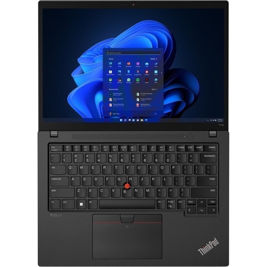 Lenovo ThinkPad T14s Gen 3 21CQ000HUS 14 Notebook - WUXGA - AMD Ryzen 5 PRO 6650U - 16 GB - 256 GB SSD - English (US) Keyboard"