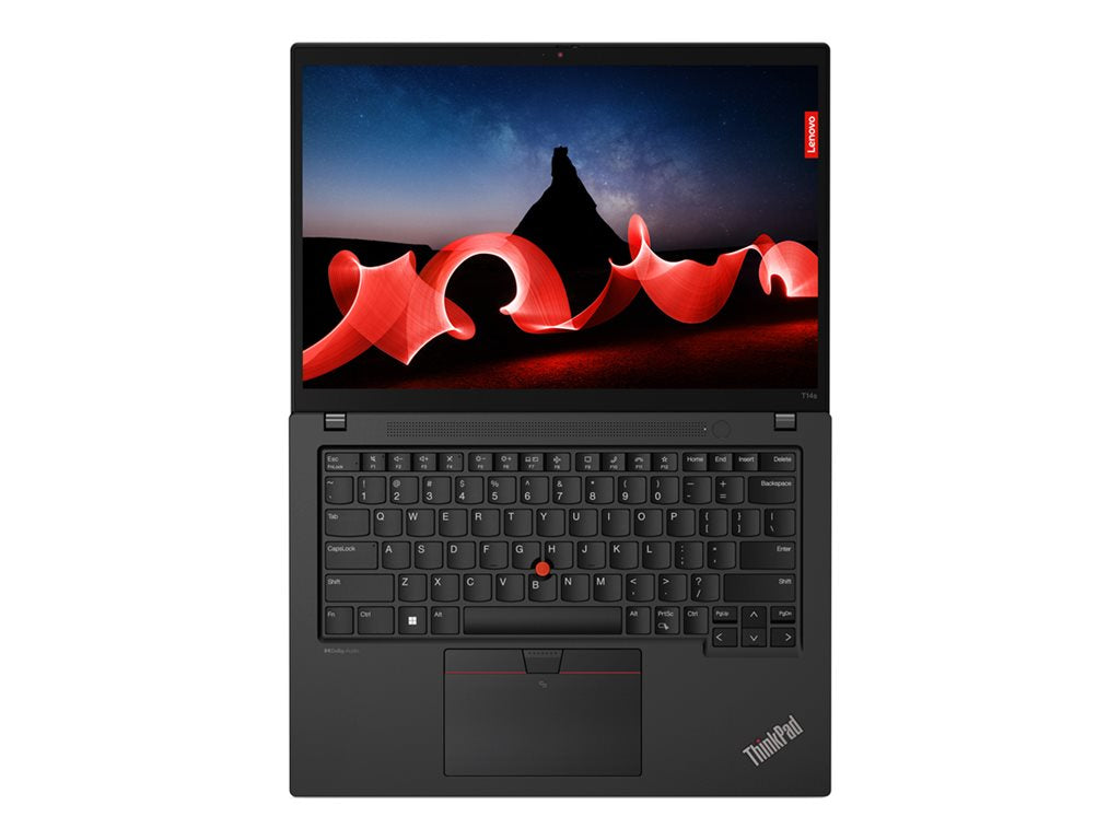Lenovo ThinkPad T14s Gen 4 21F8 - 180-degree hinge design - AMD Ryzen 7 Pro - 7840U / up to 5.1 GHz - Win 11 Pro - Radeon 780M 21F80053US
