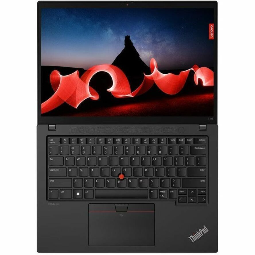 Lenovo ThinkPad T14s Gen 4 21F80049US 14" Touchscreen Notebook - WUXGA - 1920 x 1200 - AMD Ryzen 5 PRO 7540U Hexa-core (6 Core) 3.20 GHz - 16 GB Total RAM - 16 GB On-board Memory - 512 GB SSD - Deep Black