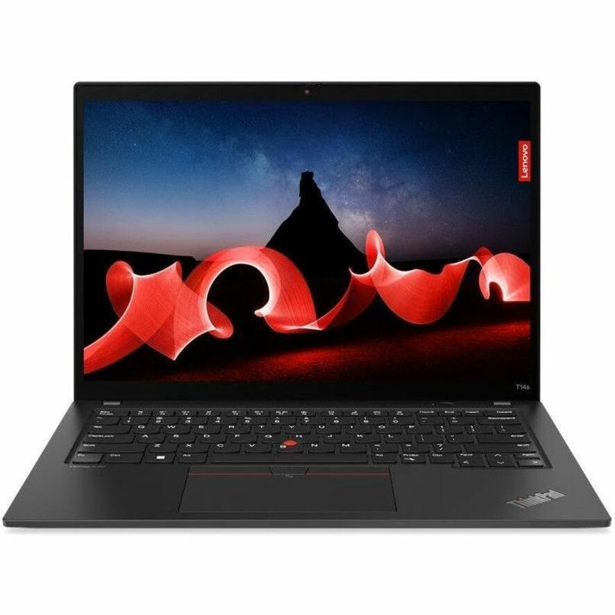 Lenovo ThinkPad T14s Gen 4 21F80049US 14" Touchscreen Notebook - WUXGA - 1920 x 1200 - AMD Ryzen 5 PRO 7540U Hexa-core (6 Core) 3.20 GHz - 16 GB Total RAM - 16 GB On-board Memory - 512 GB SSD - Deep Black