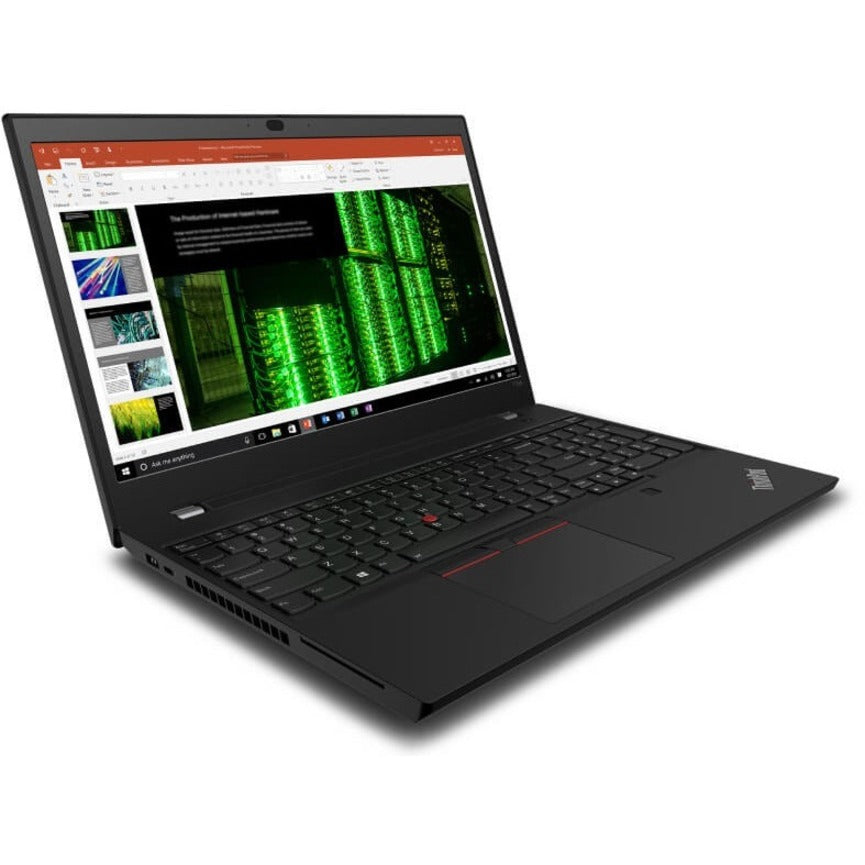 Lenovo ThinkPad T15p Gen 2 21A7001UUS 15.6 Touchscreen Notebook - Full HD - Intel Core i7 11th Gen i7-11850H - vPro Technology - 16 GB - 1 TB SSD - English Keyboard - Black"