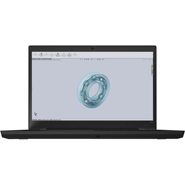 Lenovo ThinkPad T15p Gen 3 21DA000YUS 15.6 Mobile Workstation - Full HD - Intel Core i7 12th Gen i7-12700H - 8 GB - 256 GB SSD - English Keyboard - Black"