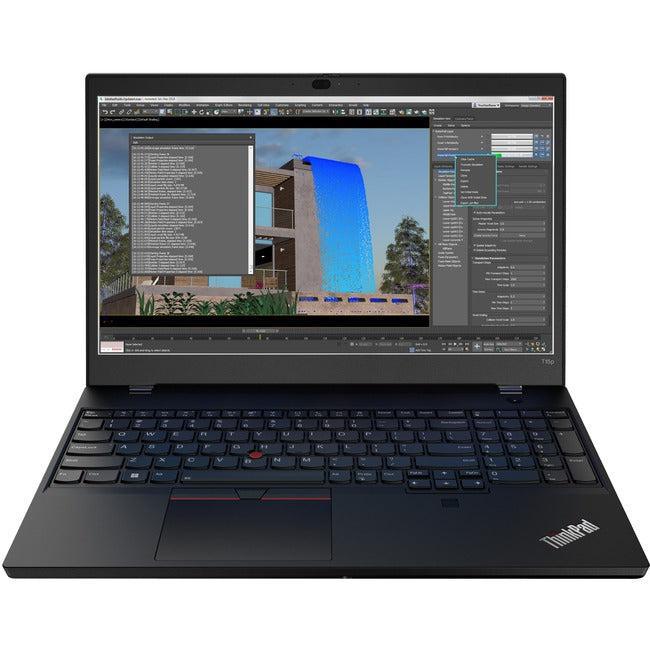 Lenovo ThinkPad T15p Gen 3 21DA000YUS 15.6 Mobile Workstation - Full HD - Intel Core i7 12th Gen i7-12700H - 8 GB - 256 GB SSD - English Keyboard - Black"