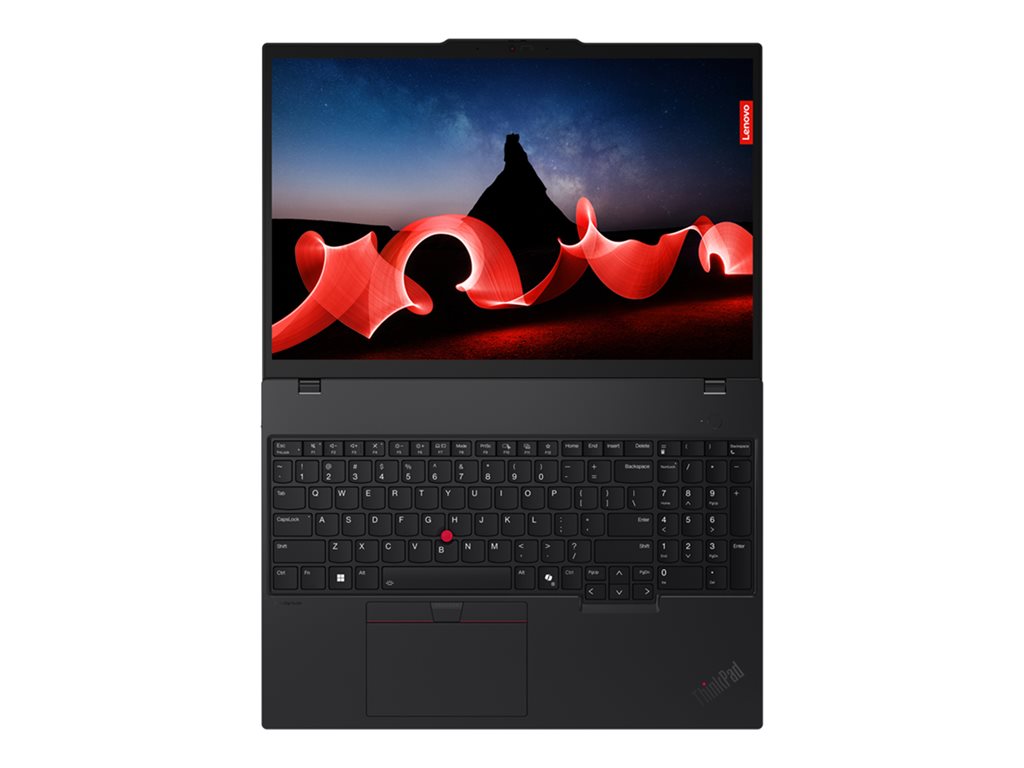 Lenovo ThinkPad T16 Gen 3 21MN - 180-degree hinge design - Intel Core Ultra 5 - 135U / up to 4.4 GHz - vPro Enterprise - Win 21MN005JUS