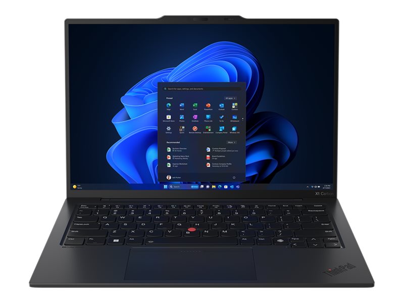 Lenovo ThinkPad X1 Carbon Gen 12 21KC - 180-degree hinge design - Intel Core Ultra 7 - 155U / up to 4.8 GHz - Evo - Win 11 Pro 21KC00A7US