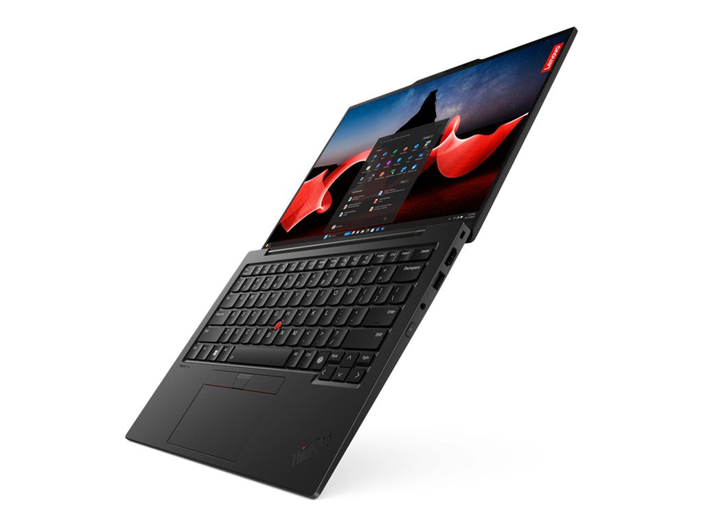 Lenovo ThinkPad X1 Carbon Gen 12 21KC - 180-degree hinge design - Intel Core Ultra 7 - 165U / up to 4.9 GHz - Intel Evo vPro 21KC009XUS