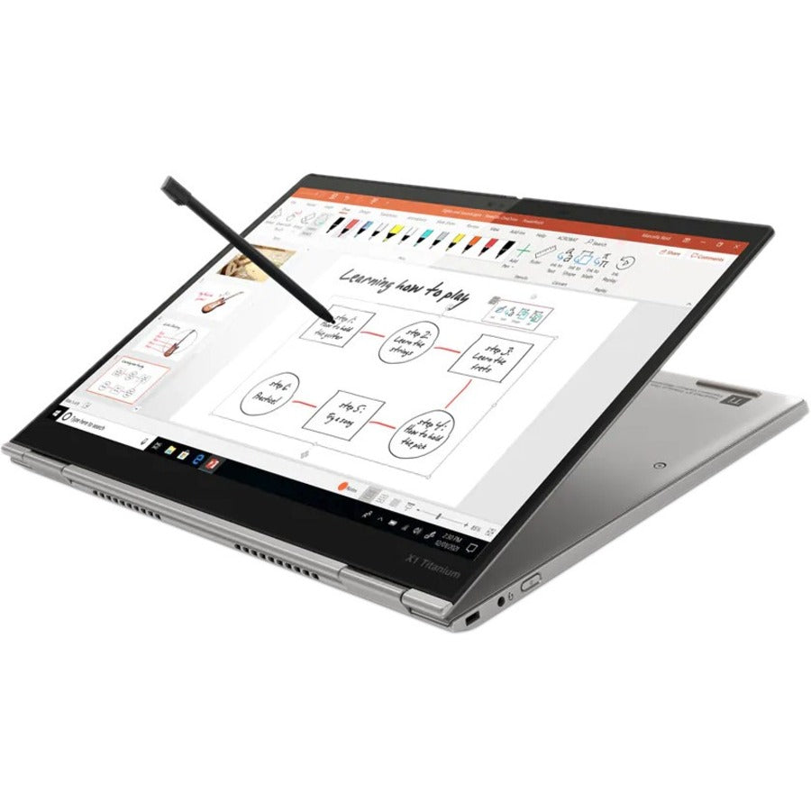 Lenovo ThinkPad X1 Titanium Yoga Gen 1 20QA00A0US 13.5 Touchscreen Convertible 2 in 1 Notebook - QHD - Intel Core i5 11th Gen i5-1140G7 - vPro Technology - Intel Evo Platform - 16 GB - 256 GB SSD - English Keyboard - Titanium"