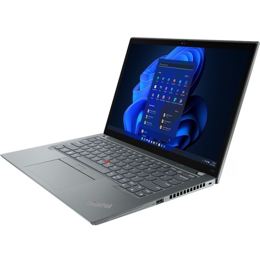 Lenovo ThinkPad X13 Gen 3 21BN00AFUS 13.3 Touchscreen Notebook - WUXGA - Intel Core i5 12th Gen i5-1250P - vPro Technology - 16 GB - 512 GB SSD - English Keyboard - Storm Gray"