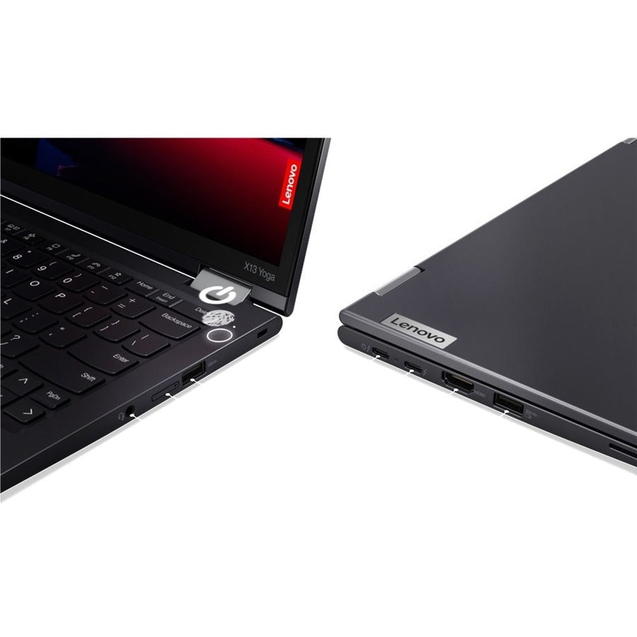 Lenovo ThinkPad X13 Yoga Gen 3 21AW002MUS 13.3 Touchscreen Convertible 2 in 1 Notebook - WUXGA - Intel Core i5 12th Gen i5-1235U - 16 GB - 256 GB SSD - English Keyboard - Thunder Black"