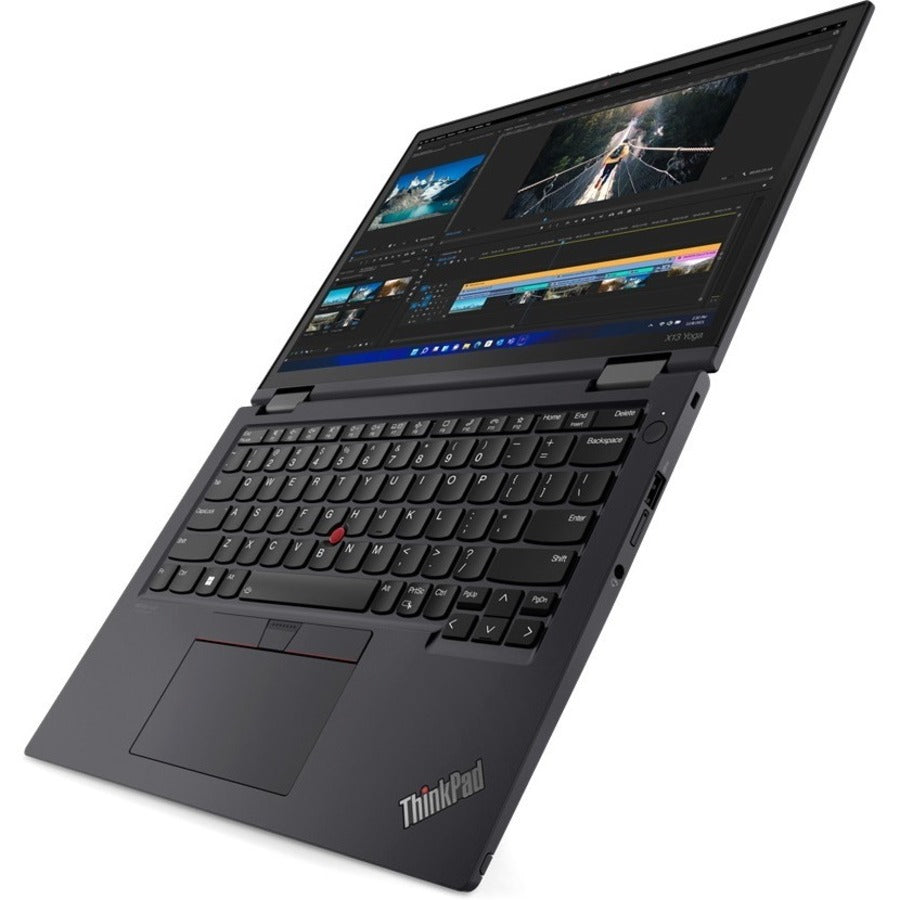 Lenovo ThinkPad X13 Yoga Gen 3 21AW002MUS 13.3 Touchscreen Convertible 2 in 1 Notebook - WUXGA - Intel Core i5 12th Gen i5-1235U - 16 GB - 256 GB SSD - English Keyboard - Thunder Black"