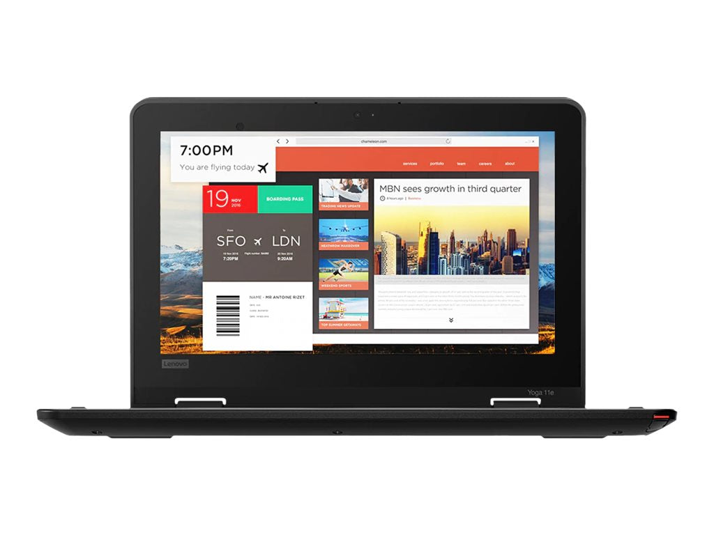 Lenovo ThinkPad Yoga 11e (5th Gen) 20LN - Flip design - Intel Celeron - N4120 / up to 2.6 GHz - Win 10 Pro 64-bit - UHD