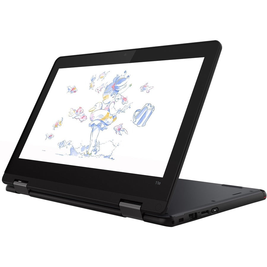 Lenovo ThinkPad Yoga 11e 6th Gen 20SES0M800 11.6 Touchscreen Convertible 2 in 1 Notebook - HD - Intel Core M 8th Gen i5-8200Y - 8 GB - 128 GB SSD - English (US) Keyboard - Glossy Black"