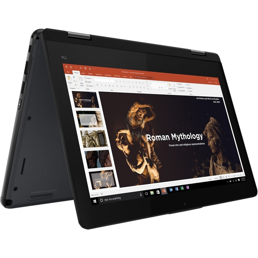 Lenovo ThinkPad Yoga 11e 6th Gen 20SES0M800 11.6 Touchscreen Convertible 2 in 1 Notebook - HD - Intel Core M 8th Gen i5-8200Y - 8 GB - 128 GB SSD - English (US) Keyboard - Glossy Black"