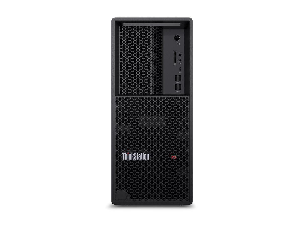 Lenovo ThinkStation P3 30GS - Tower 1 x Core i9 i9-14900 / up to 5.8 GHz - vPro Enterprise - RAM 32 GB - SSD 1 TB - TCG Opal 30GS00GSUS