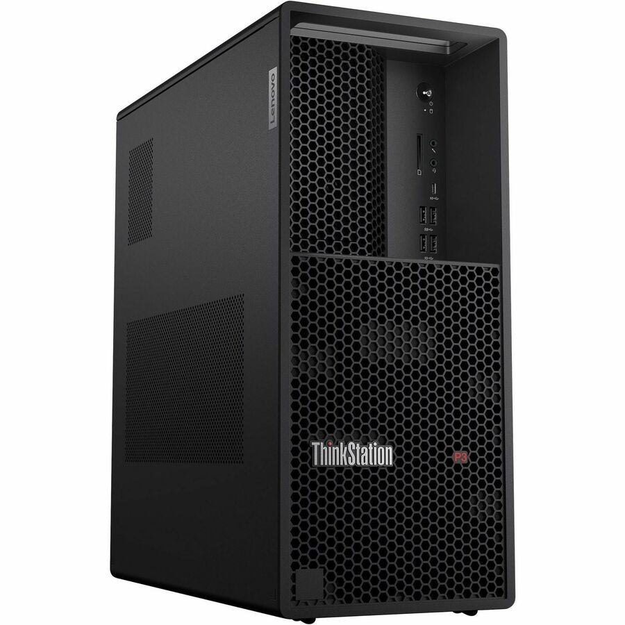 Lenovo ThinkStation P3 30GS0062US Workstation - 1 x Intel Core i7 13th Gen i7-13700 - 16